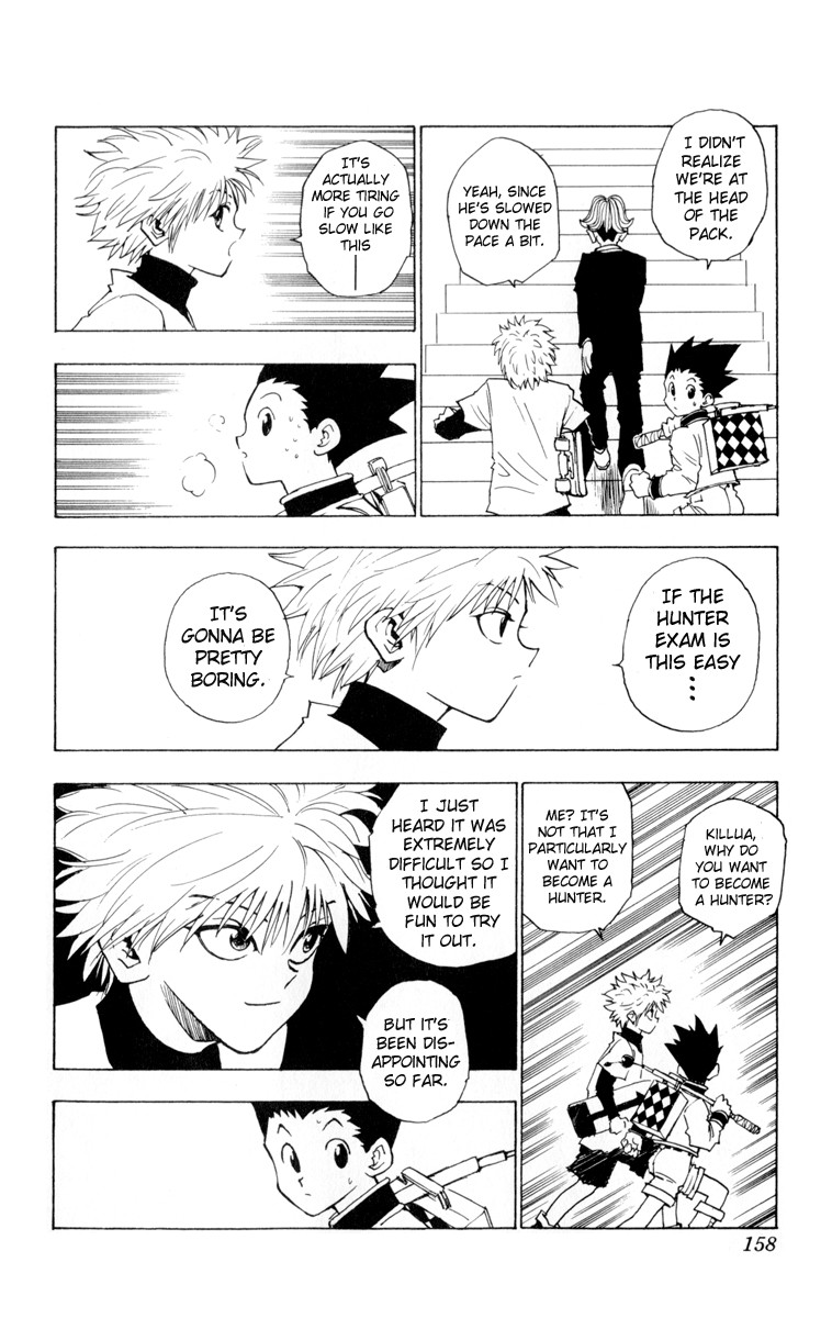 Hunter X Hunter Chapter 7 page 14 - Chapter 7: Respective Reasons