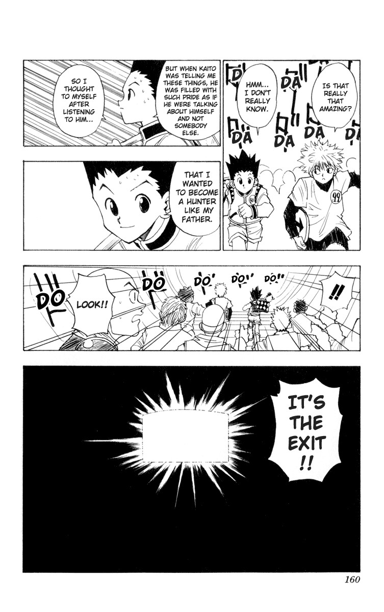 Hunter X Hunter Chapter 7 page 16 - Chapter 7: Respective Reasons