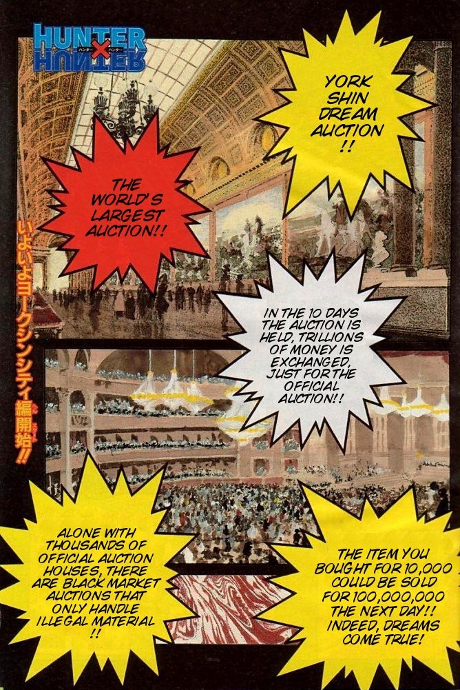Hunter X Hunter Chapter 71 page 2 - Chapter 71: The Auction Begins!!