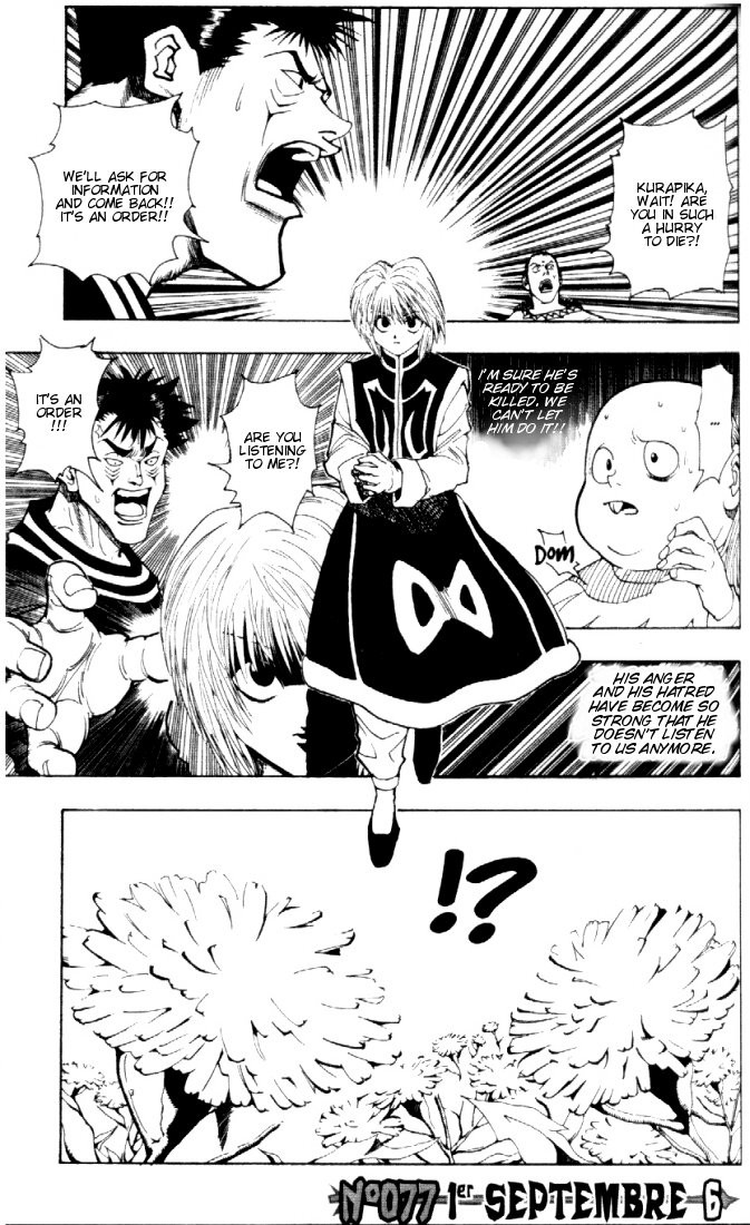 Hunter X Hunter Chapter 77 page 1 - Chapter 77: September 1st: Part 6