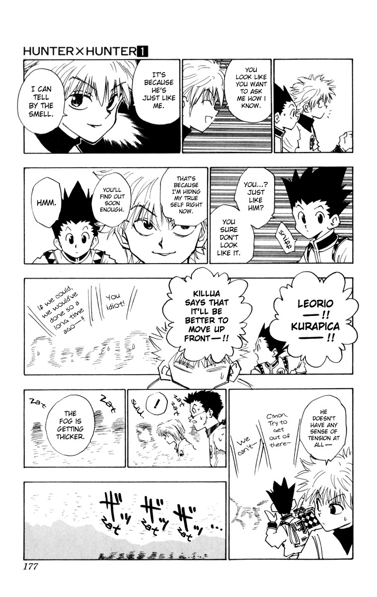 Hunter X Hunter Chapter 8 page 13 - Chapter 8: The Other Enemy