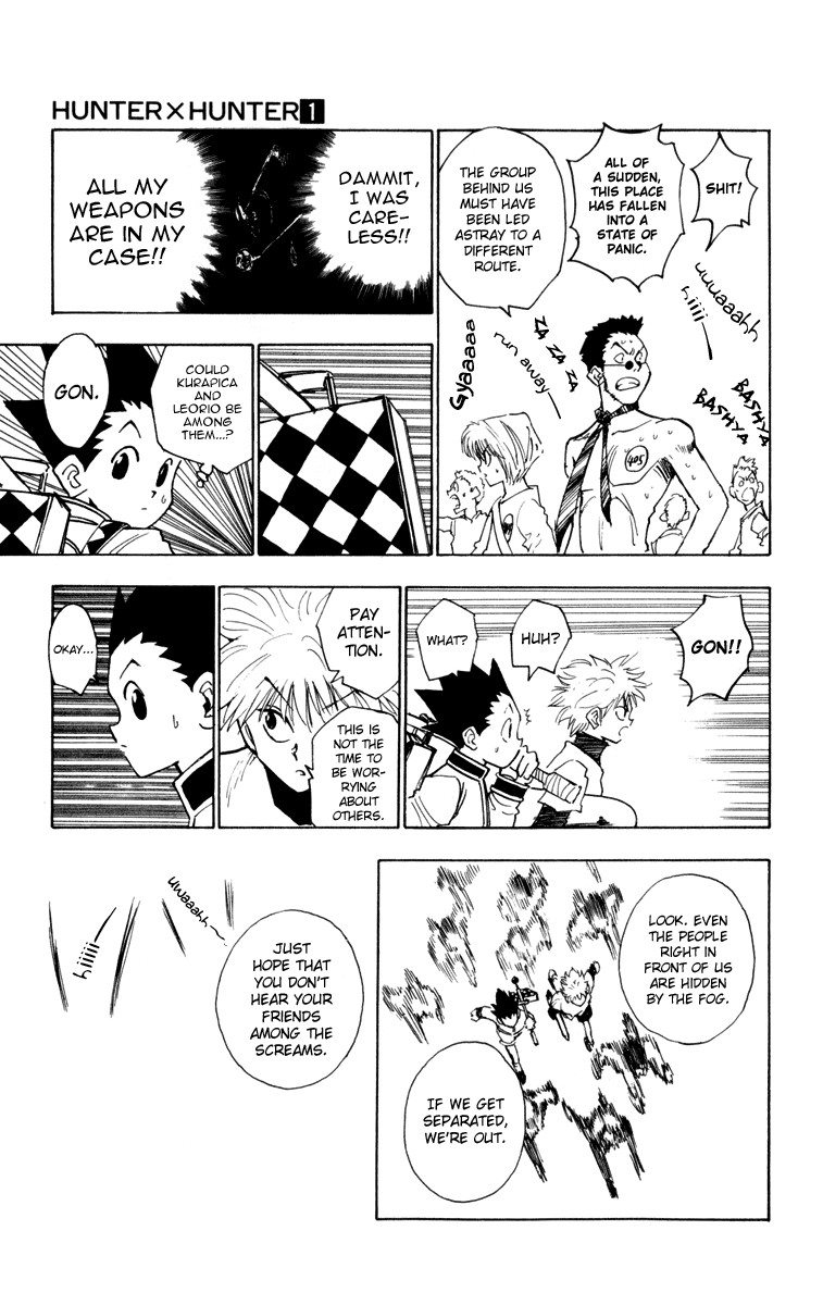 Hunter X Hunter Chapter 8 page 17 - Chapter 8: The Other Enemy