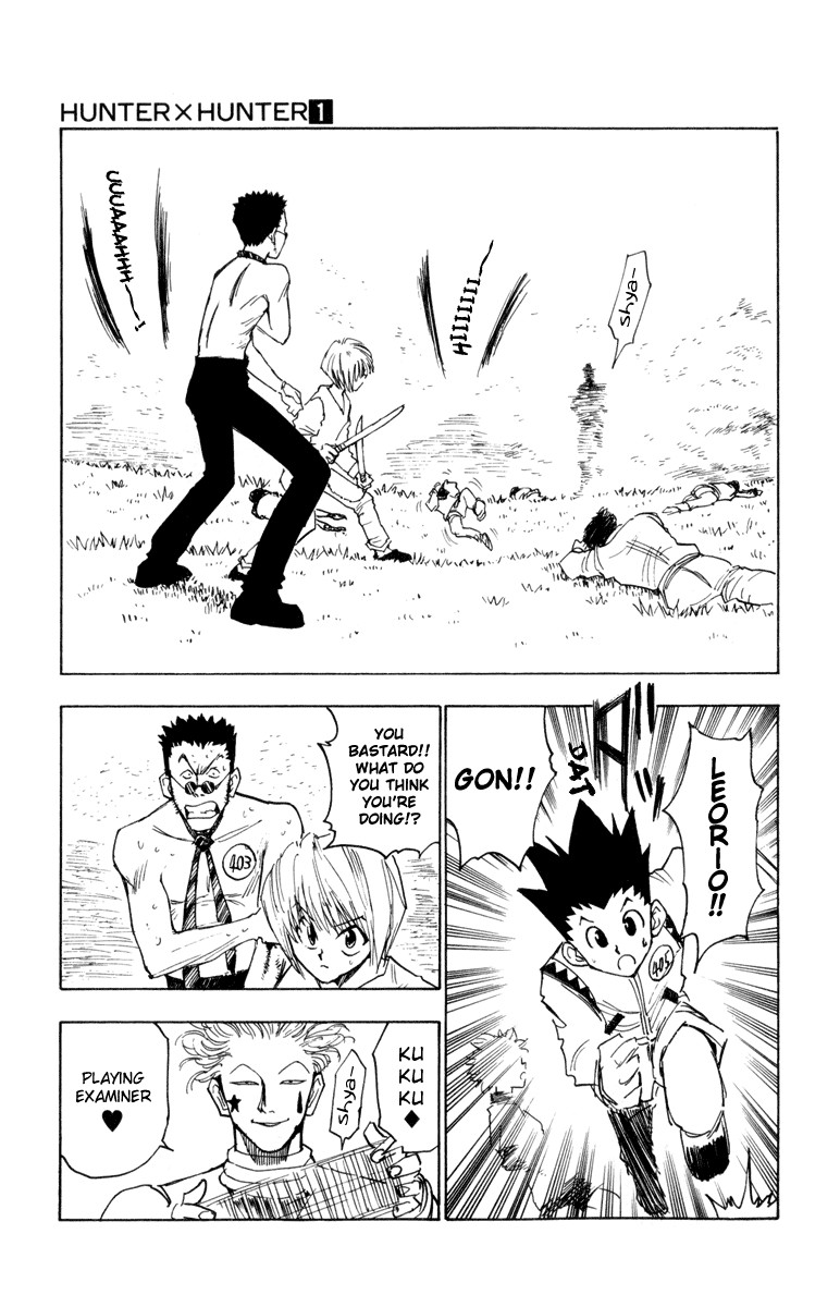 Hunter X Hunter Chapter 8 page 19 - Chapter 8: The Other Enemy