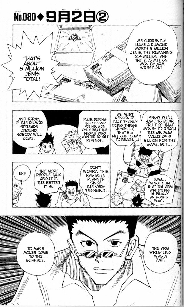 Hunter X Hunter Chapter 80 page 1 - Chapter 80: September 2nd: Part 2