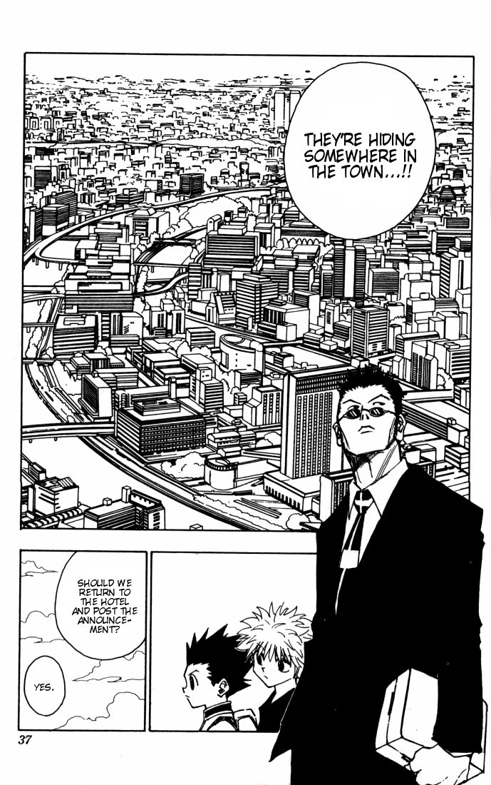 Hunter X Hunter Chapter 85 page 11 - Chapter 85: September 3rd: Part 1