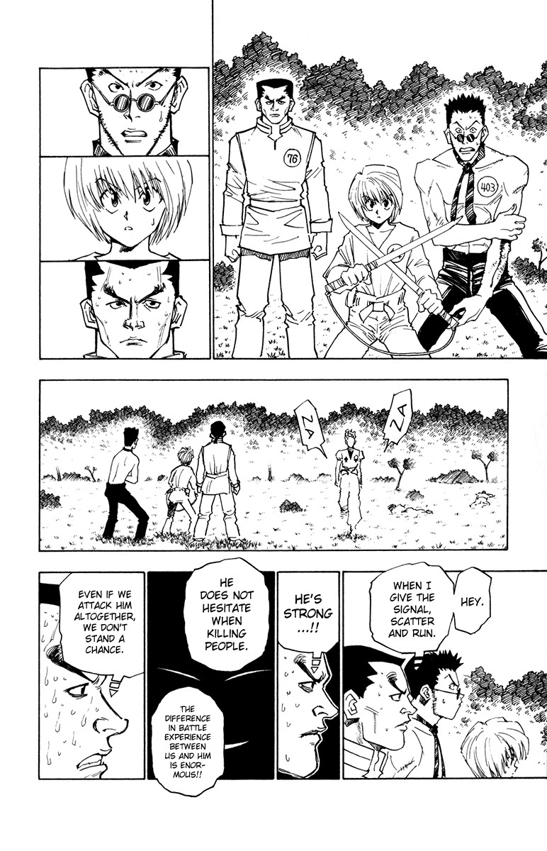 Hunter X Hunter Chapter 9 page 11 - Chapter 9: A Struggle in the Mist