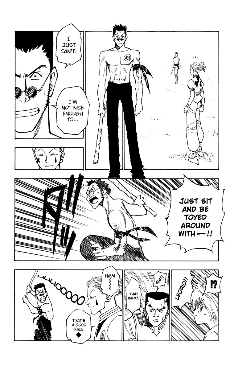 Hunter X Hunter Chapter 9 page 13 - Chapter 9: A Struggle in the Mist