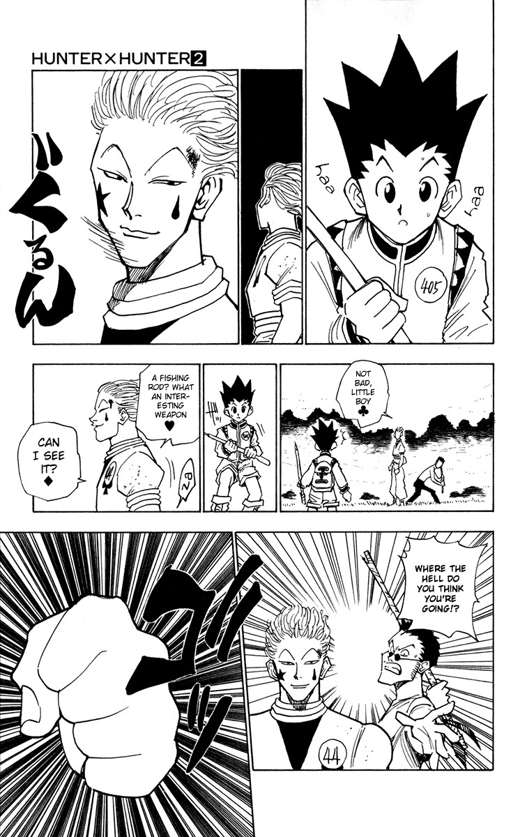 Hunter X Hunter Chapter 9 page 16 - Chapter 9: A Struggle in the Mist