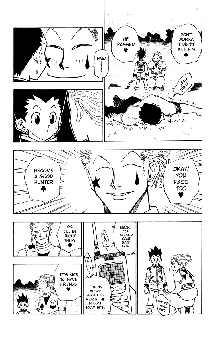 Hunter X Hunter Chapter 9 page 19 - Chapter 9: A Struggle in the Mist