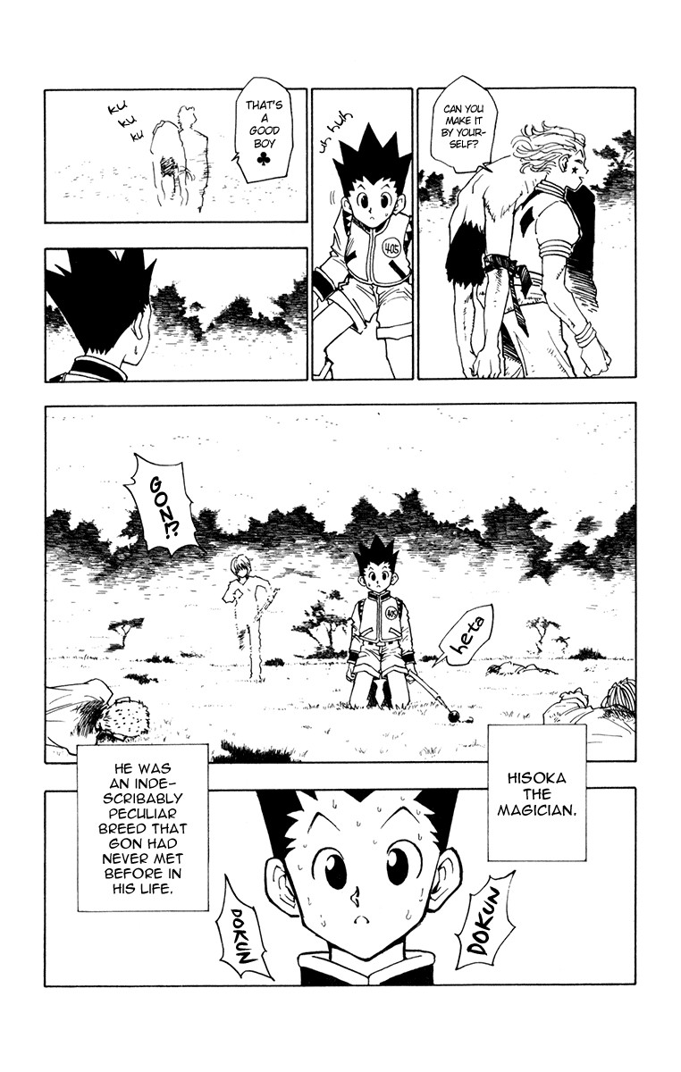 Hunter X Hunter Chapter 9 page 20 - Chapter 9: A Struggle in the Mist