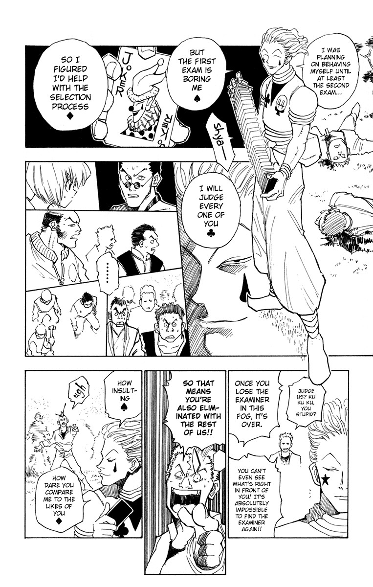 Hunter X Hunter Chapter 9 page 5 - Chapter 9: A Struggle in the Mist