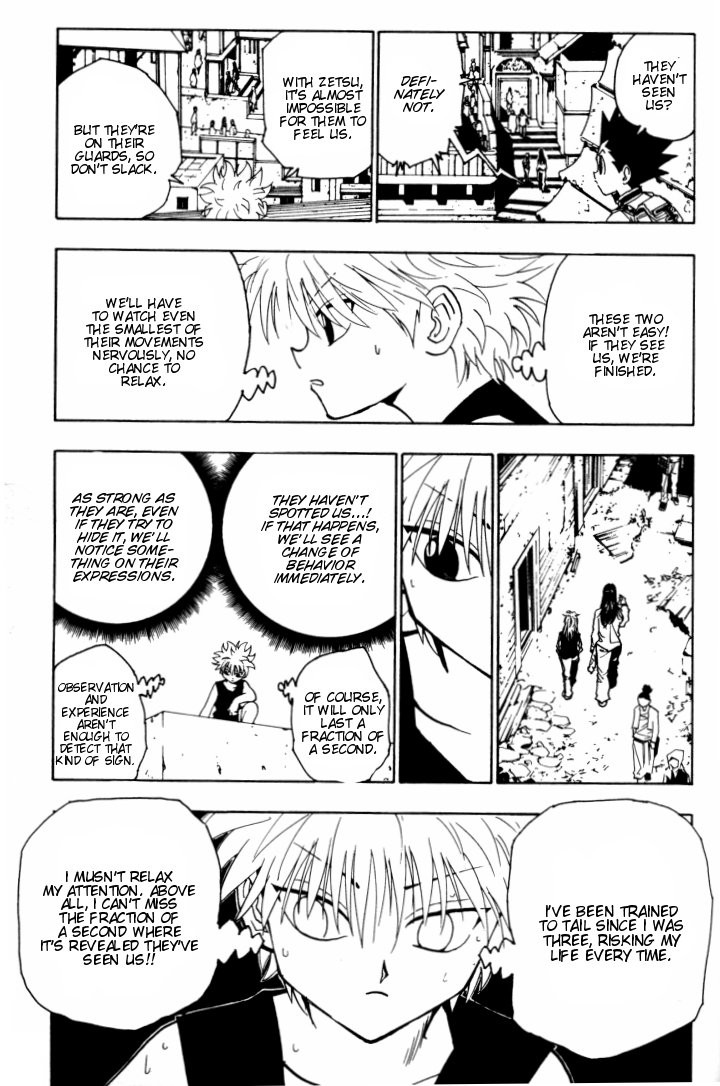 Hunter X Hunter Chapter 90 page 5 - Chapter 90: September 3rd: Part 6