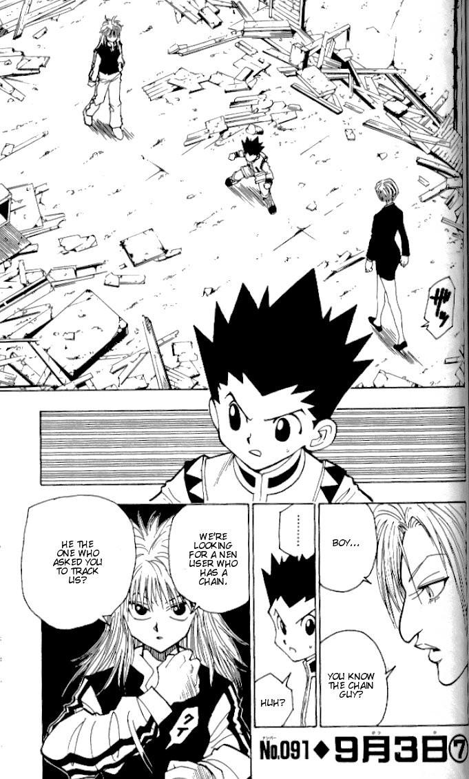 Hunter X Hunter Chapter 91 page 1 - Chapter 91: September 3rd: Part 7