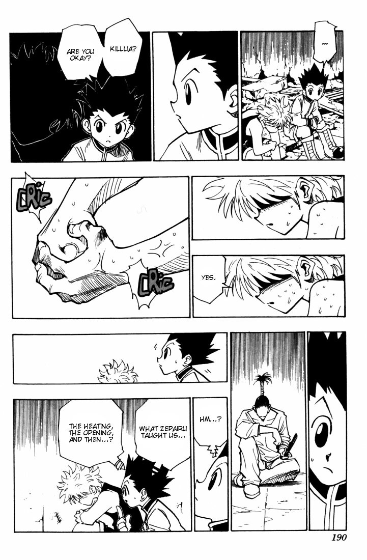 Hunter X Hunter Chapter 93 page 10 - Chapter 93: September 3rd: Part 9
