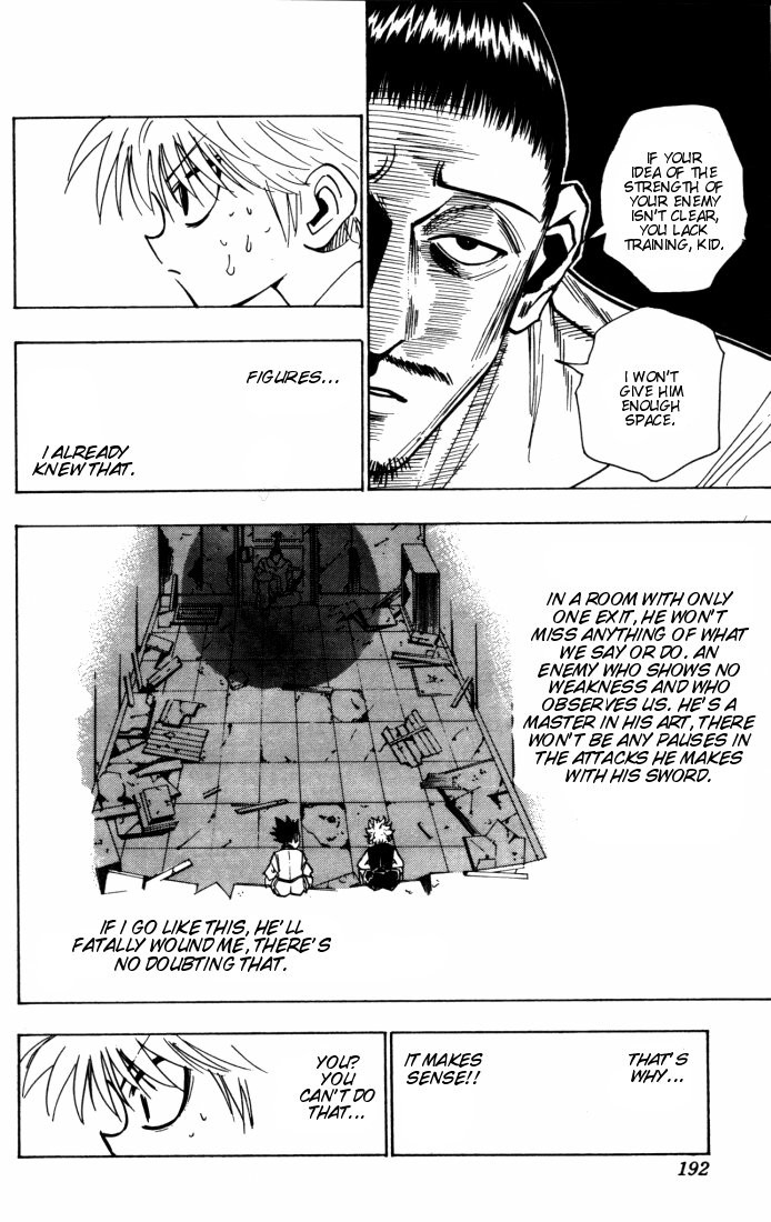 Hunter X Hunter Chapter 93 page 12 - Chapter 93: September 3rd: Part 9