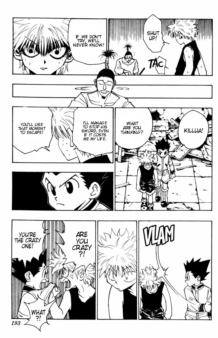 Hunter X Hunter Chapter 93 page 13 - Chapter 93: September 3rd: Part 9