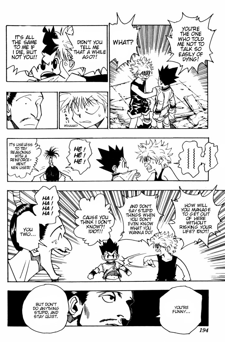 Hunter X Hunter Chapter 93 page 14 - Chapter 93: September 3rd: Part 9
