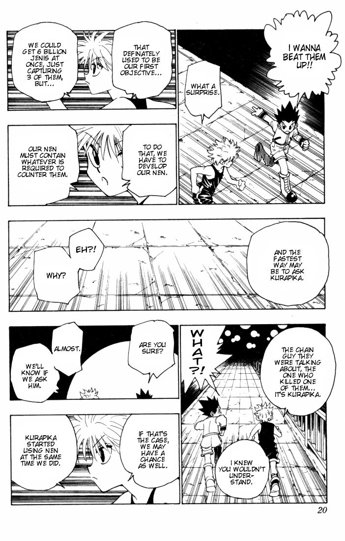 Hunter X Hunter Chapter 94 page 14 - Chapter 94: September 3rd: Part 10