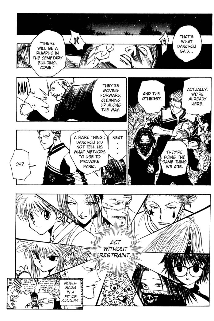 Hunter X Hunter Chapter 96 page 15 - Chapter 96: September 3rd: Part 12