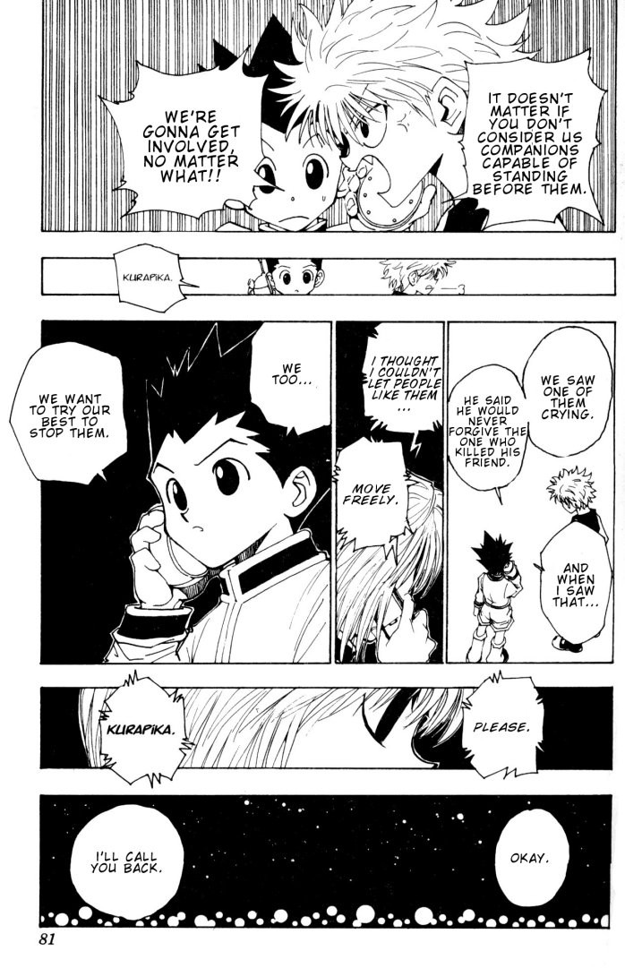 Hunter X Hunter Chapter 97 page 19 - Chapter 97: September 3rd: Part 13