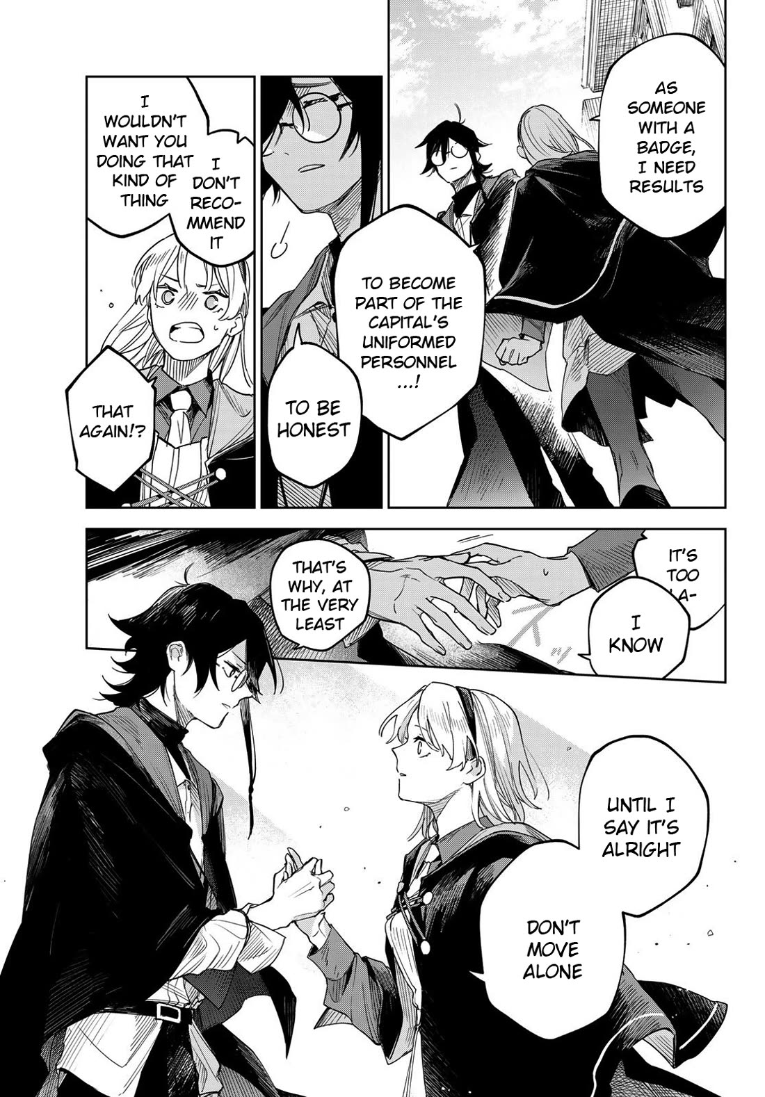 Hunting for the Sorcery of Absolution Chapter 1 page 35 - Chapter 1: A Traveling Mage