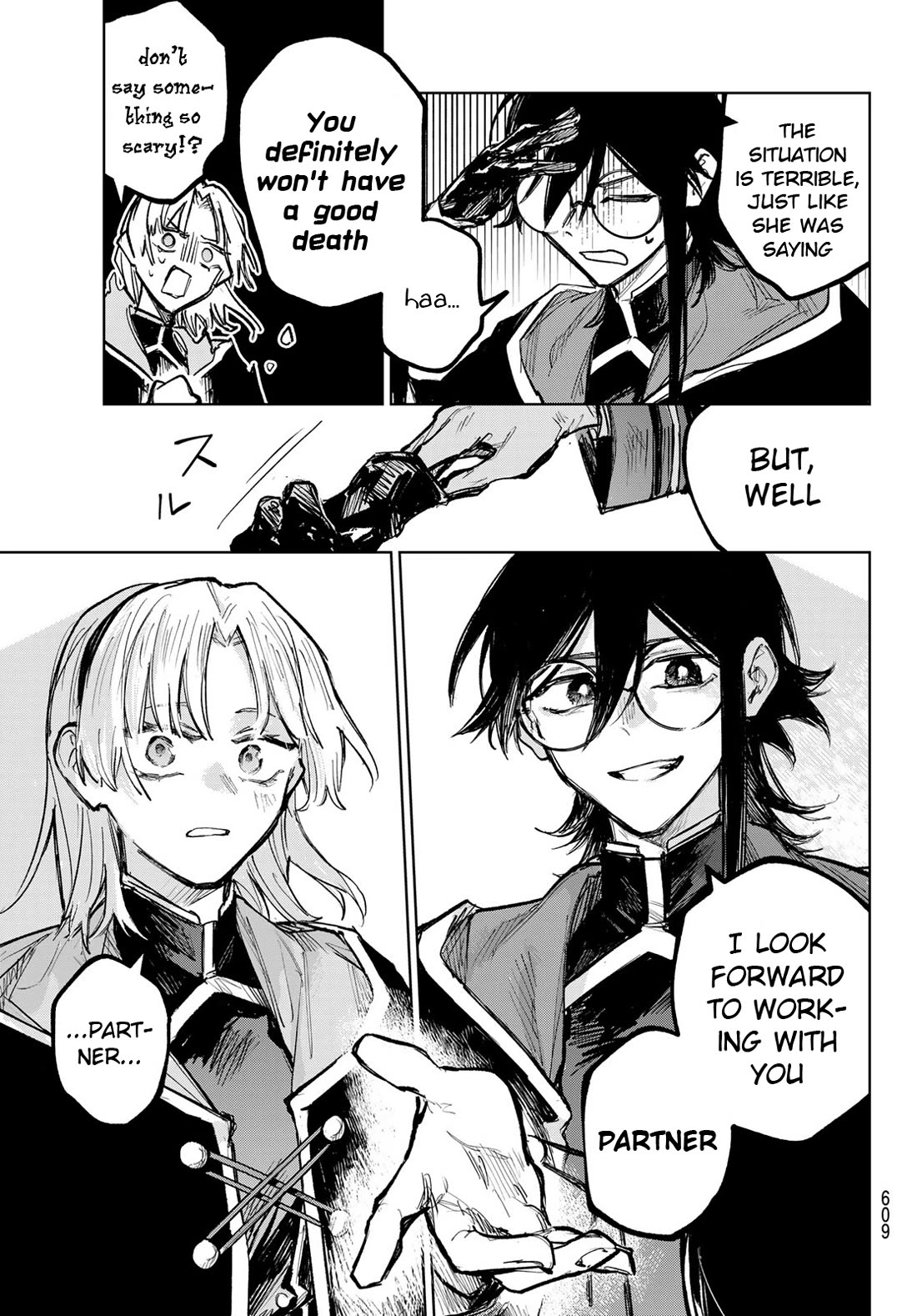 Hunting for the Sorcery of Absolution Chapter 12 page 46 - Chapter 12: Reason to Fight [END]