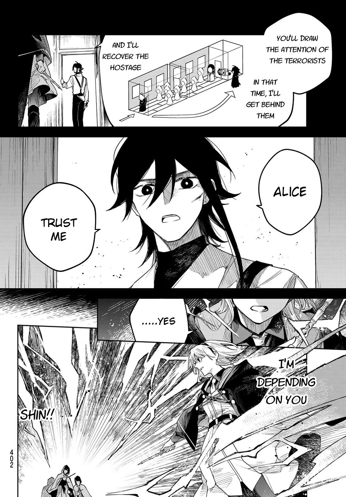 Hunting for the Sorcery of Absolution Chapter 3 page 12 - Chapter 3: The Tense Train