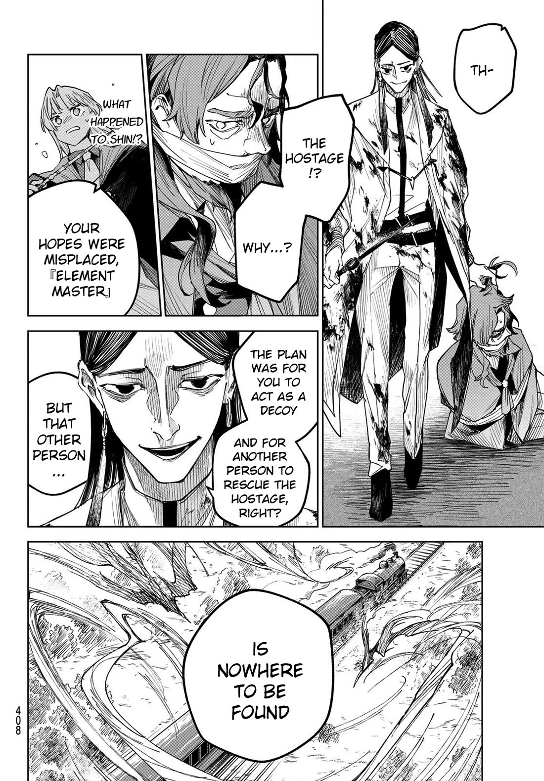Hunting for the Sorcery of Absolution Chapter 3 page 18 - Chapter 3: The Tense Train