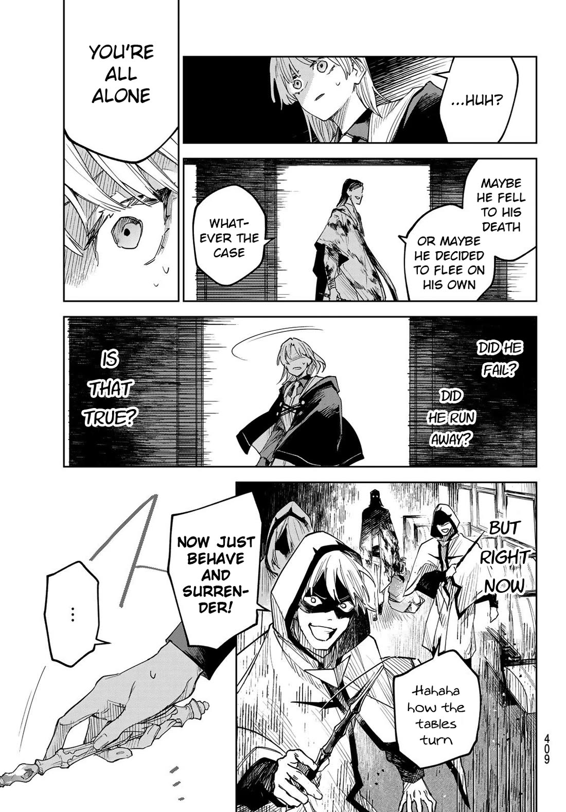 Hunting for the Sorcery of Absolution Chapter 3 page 19 - Chapter 3: The Tense Train
