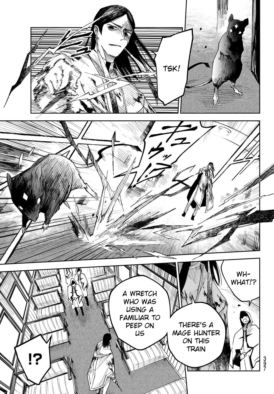 Hunting for the Sorcery of Absolution Chapter 3 page 7 - Chapter 3: The Tense Train