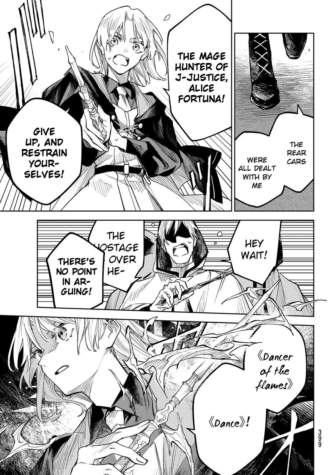 Hunting for the Sorcery of Absolution Chapter 3 page 9 - Chapter 3: The Tense Train