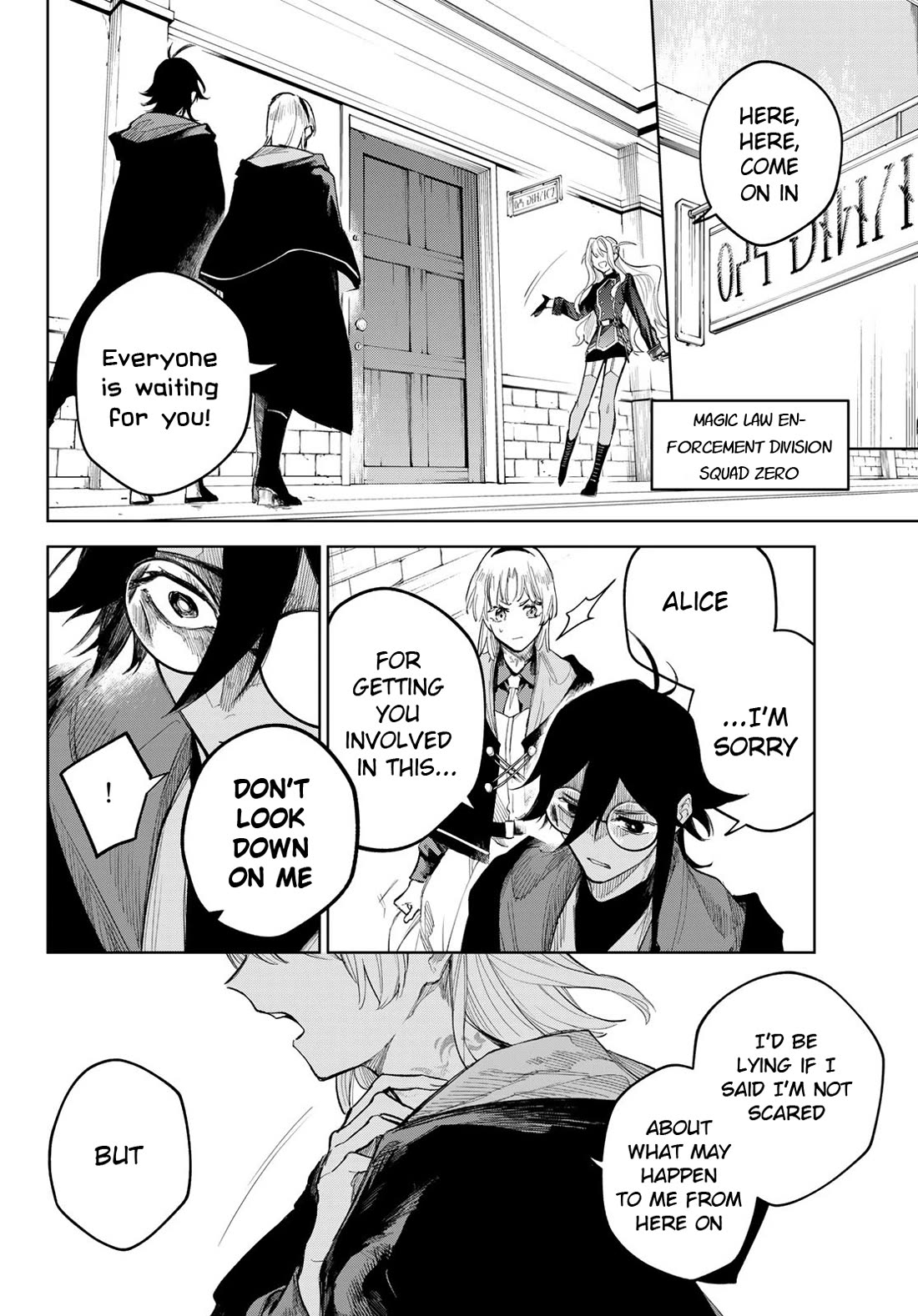 Hunting for the Sorcery of Absolution Chapter 5 page 13 - Chapter 5: Magic Law Enforcement Division "Squad Zero"