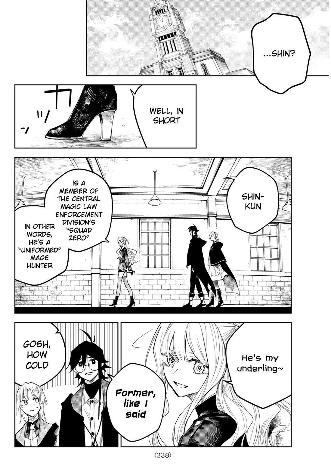 Hunting for the Sorcery of Absolution Chapter 5 page 7 - Chapter 5: Magic Law Enforcement Division "Squad Zero"