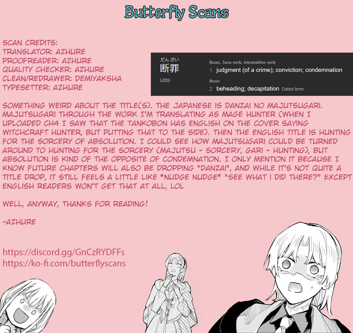 Hunting for the Sorcery of Absolution Chapter 6 page 39 - Chapter 6: Corruption and Plots