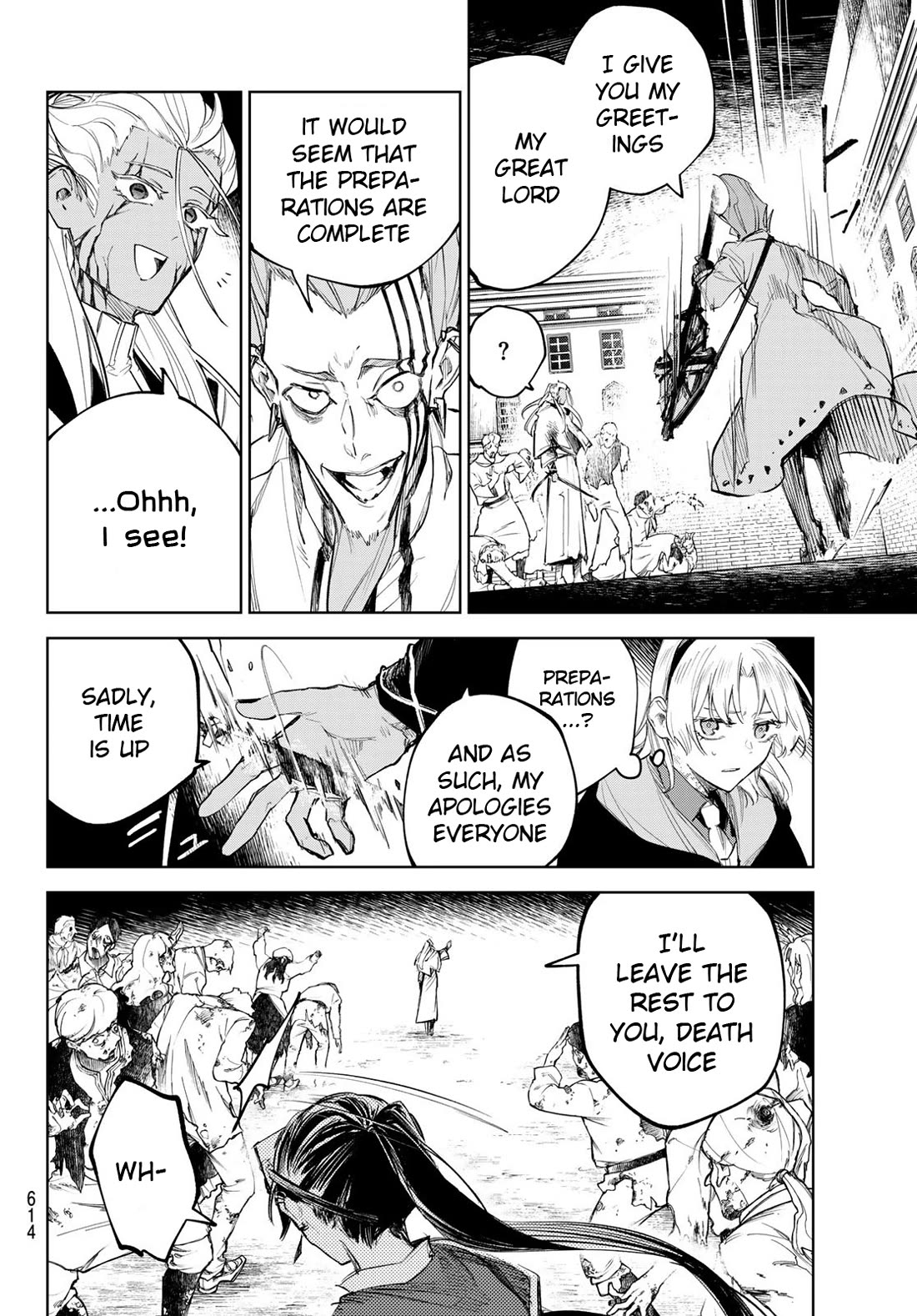 Hunting for the Sorcery of Absolution Chapter 9 page 14 - Chapter 9: The Voice that Calls Death