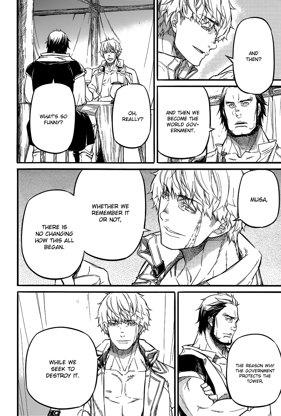 Husk Eden Chapter 16 page 14 - Chapter 16: The Leader who Summons the Spring - Gad Simeon