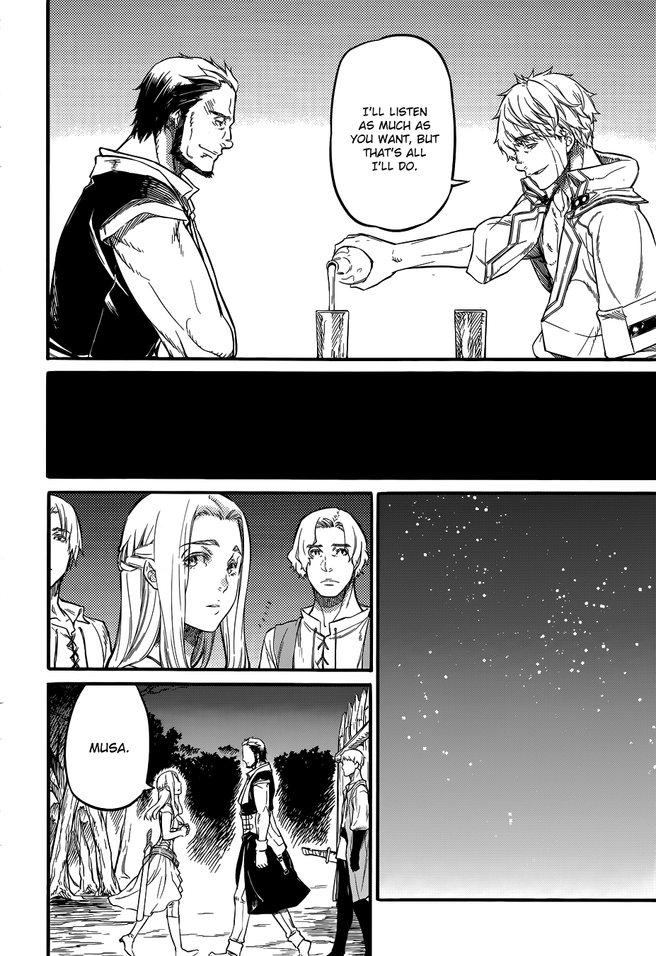 Husk Eden Chapter 16 page 18 - Chapter 16: The Leader who Summons the Spring - Gad Simeon