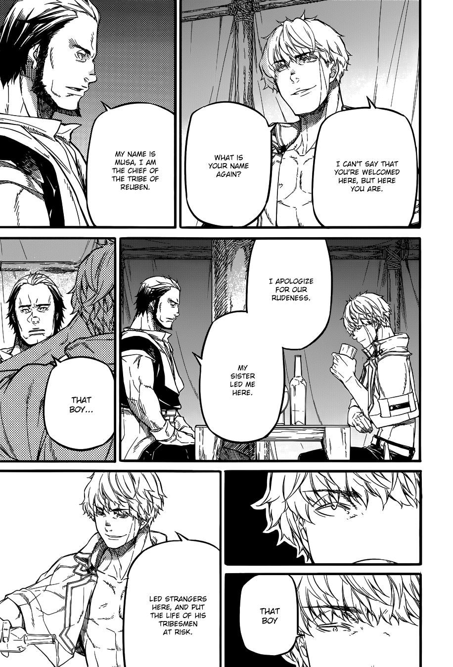 Husk Eden Chapter 16 page 9 - Chapter 16: The Leader who Summons the Spring - Gad Simeon
