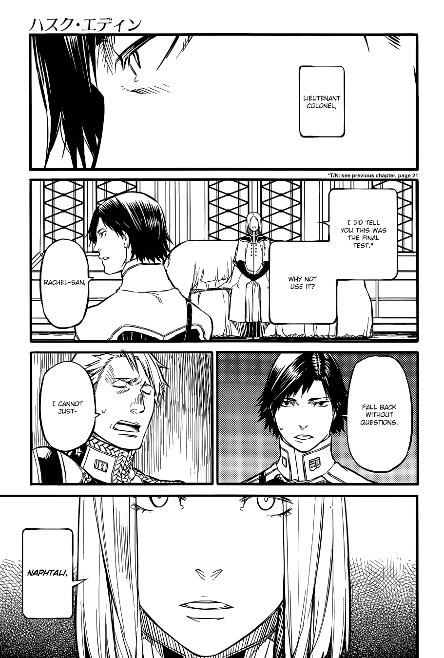 Husk Eden Chapter 24 page 11 - Chapter 24: The Eve of the Decisive Battle (Part 2)