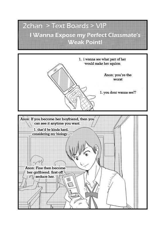 Husky and Medley Chapter 1 page 1 - Chapter 1 : I Wanna Expose my Perfect Classmate's Weak Point!