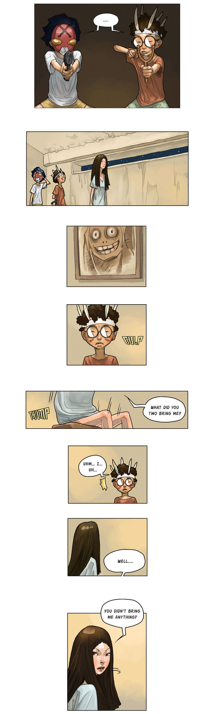 Hwaja Chapter 5 page 4 - Chapter 5 : Did You Bring Me Something?