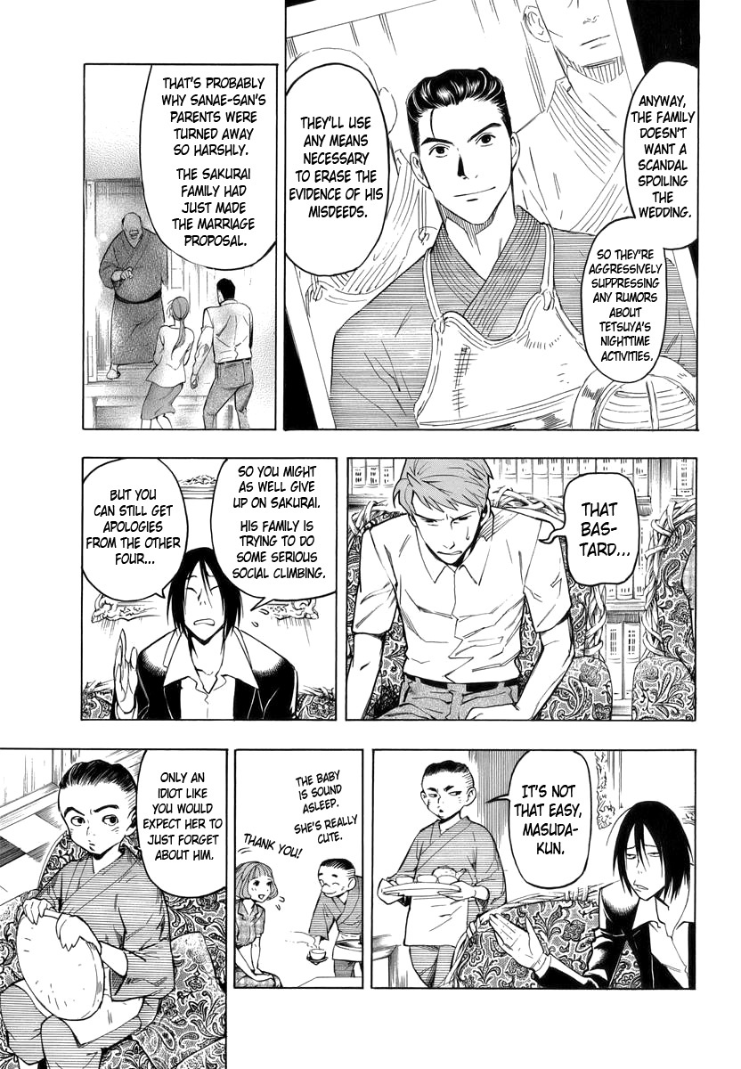 Hyakki Tsurezure Bukuro Chapter 1 page 36 - Chapter 1: The Case of the Singing Iron Pot - Part 1