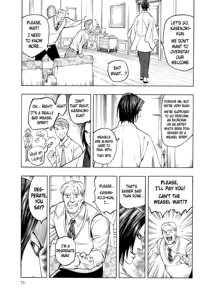 Hyakki Tsurezure Bukuro Chapter 2 page 28 - Chapter 2: The Case of the Singing Iron Pot - Part 2