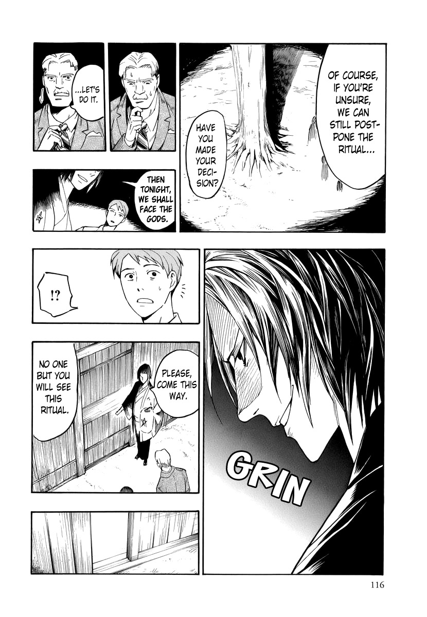 Hyakki Tsurezure Bukuro Chapter 3 page 28 - Chapter 3: The Case of the Singing Iron Pot - Part 3