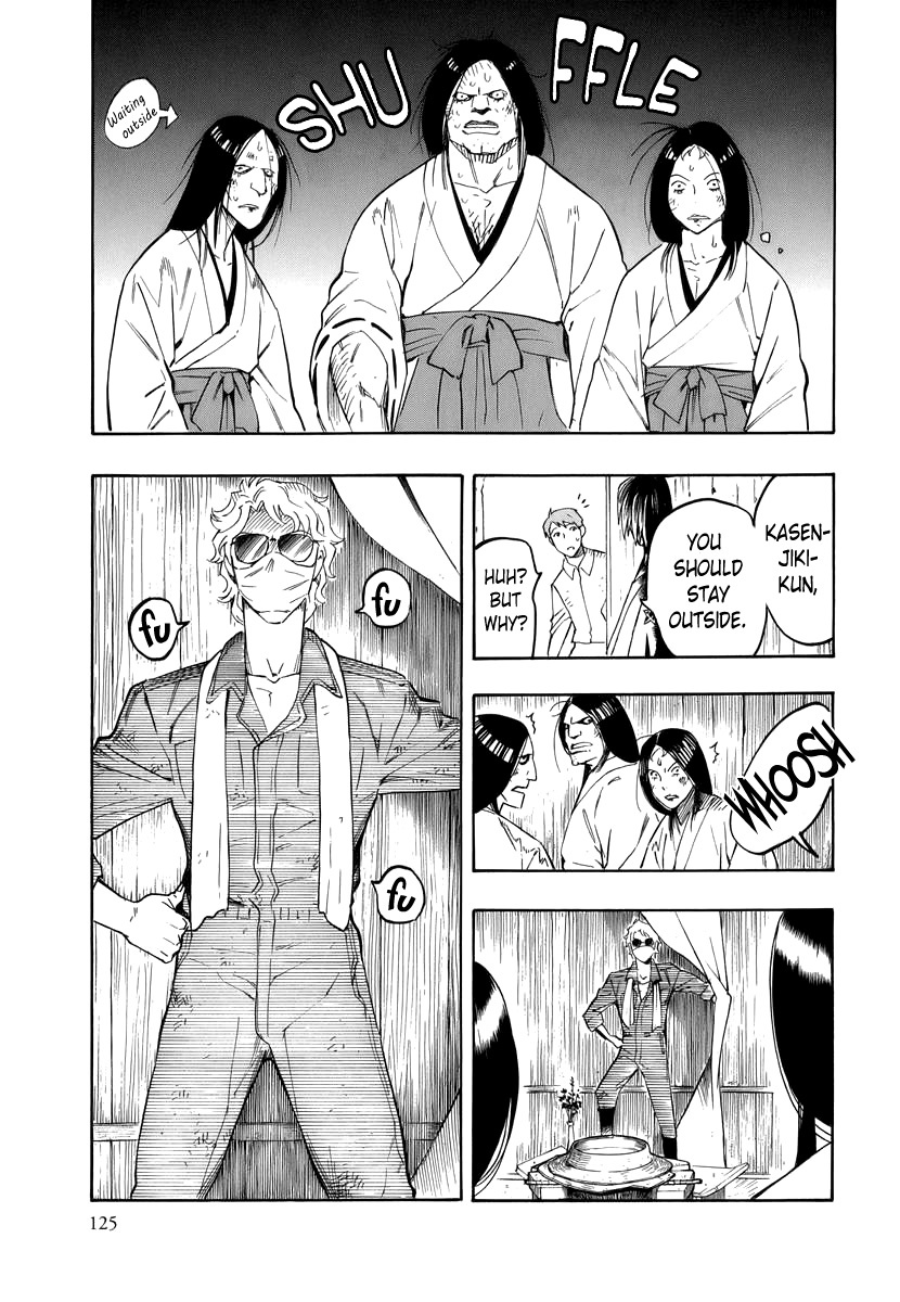 Hyakki Tsurezure Bukuro Chapter 3 page 37 - Chapter 3: The Case of the Singing Iron Pot - Part 3