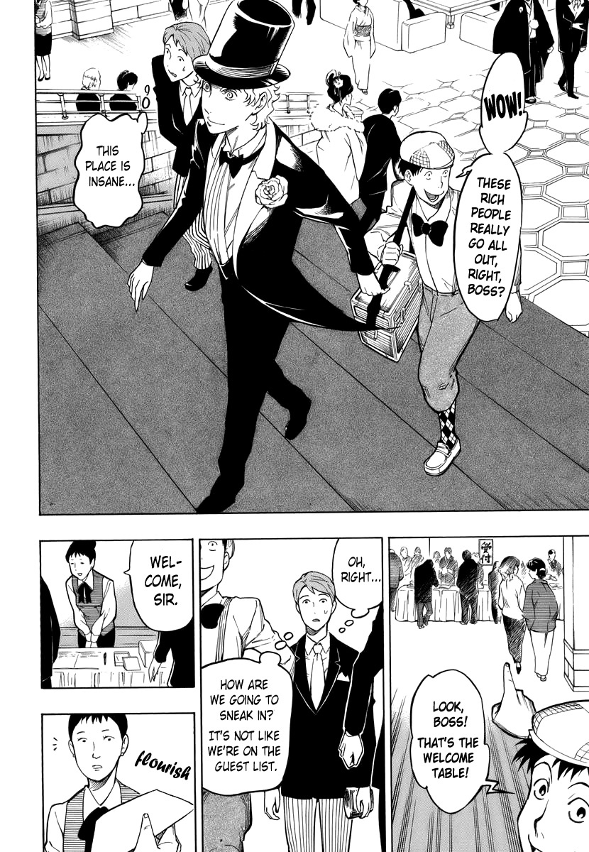 Hyakki Tsurezure Bukuro Chapter 4 page 6 - Chapter 4: The Case of the Singing Iron Pot - Part 4