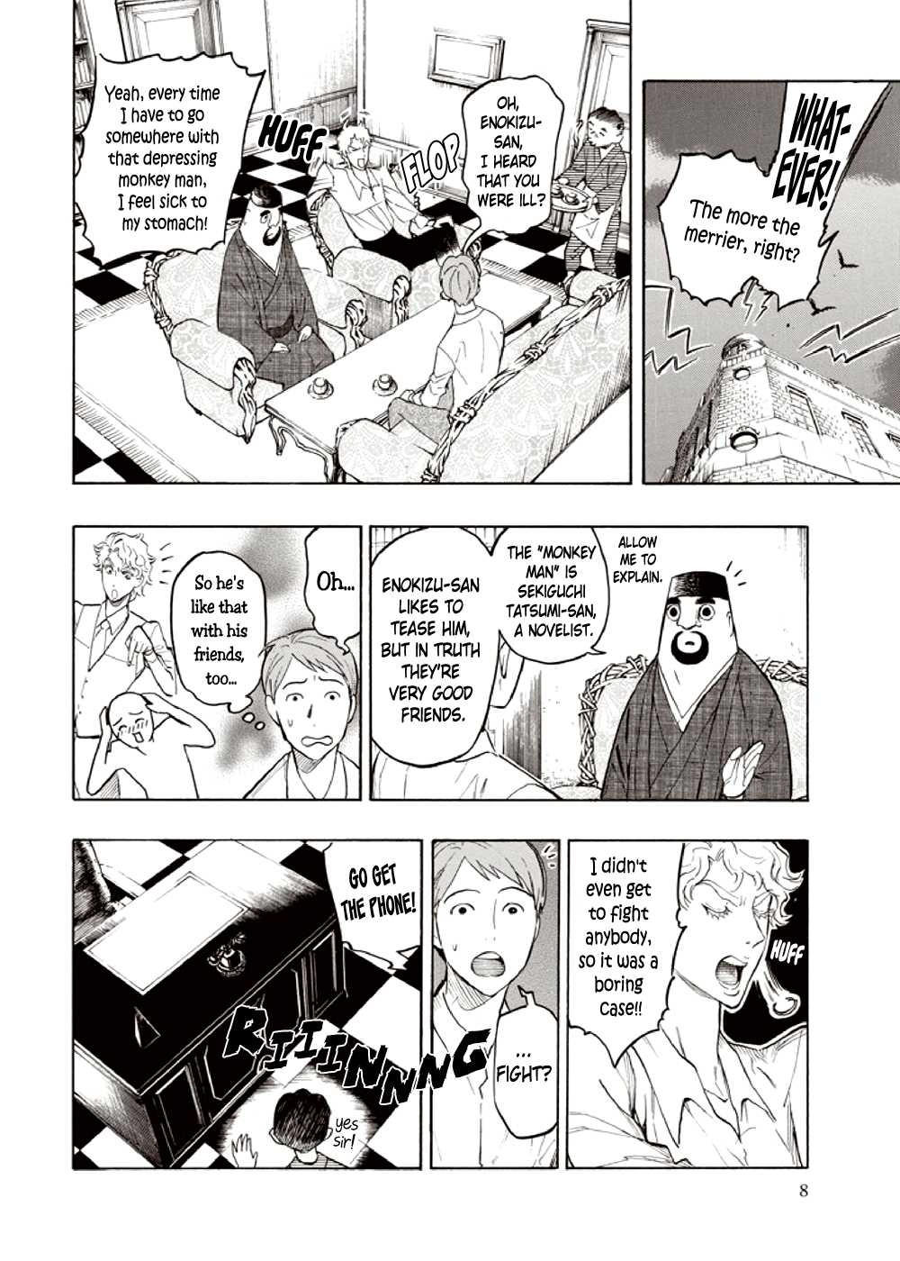 Hyakki Tsurezure Bukuro Chapter 5 page 10 - Chapter 5: The Case of the Jar Spirit - Part 1