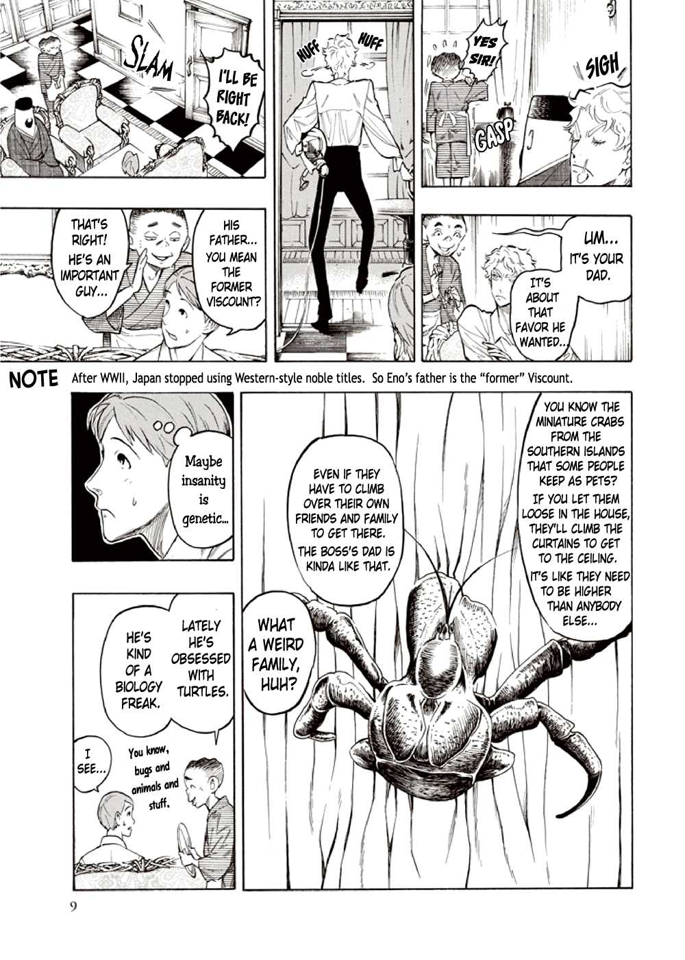 Hyakki Tsurezure Bukuro Chapter 5 page 11 - Chapter 5: The Case of the Jar Spirit - Part 1