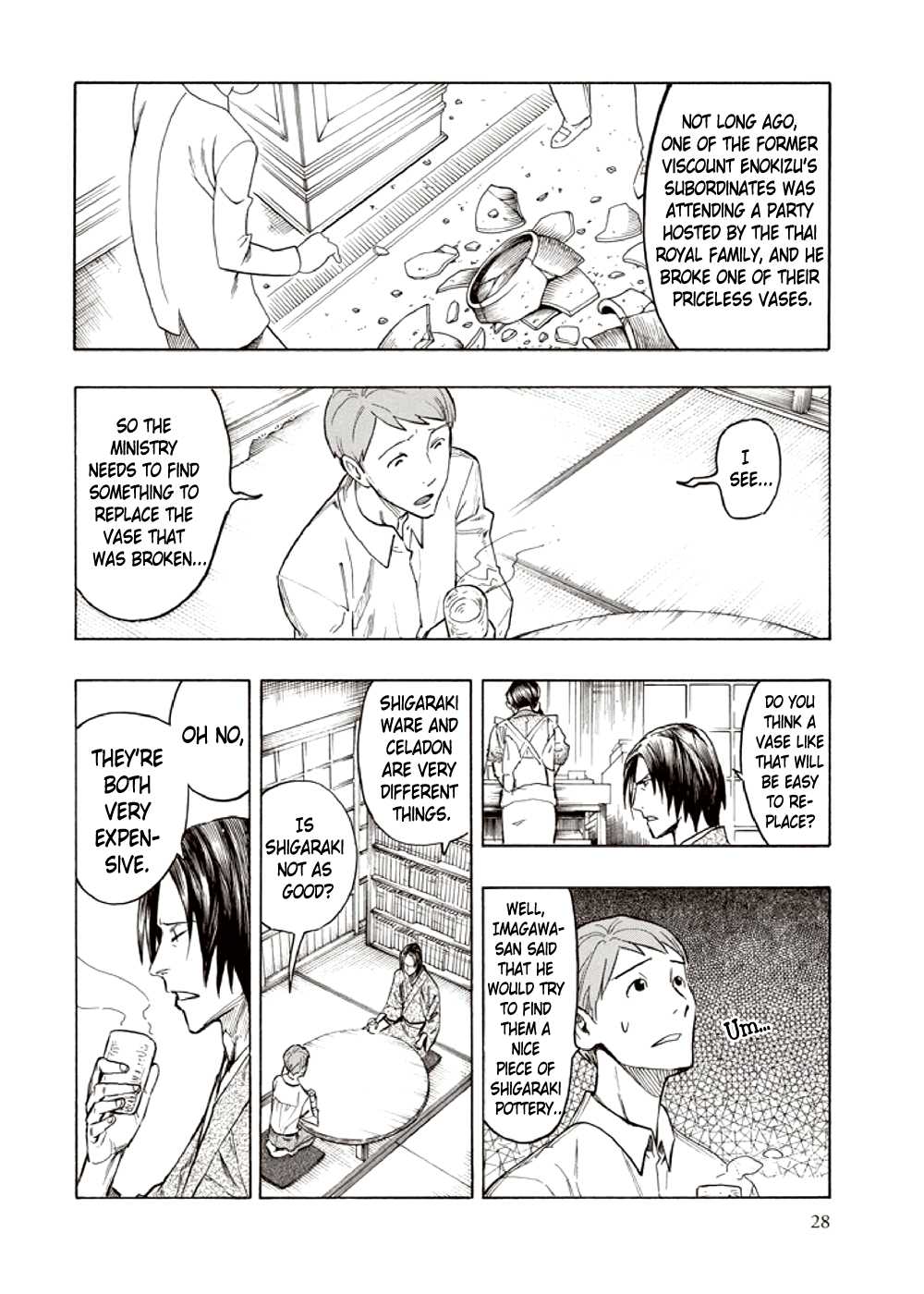 Hyakki Tsurezure Bukuro Chapter 5 page 30 - Chapter 5: The Case of the Jar Spirit - Part 1