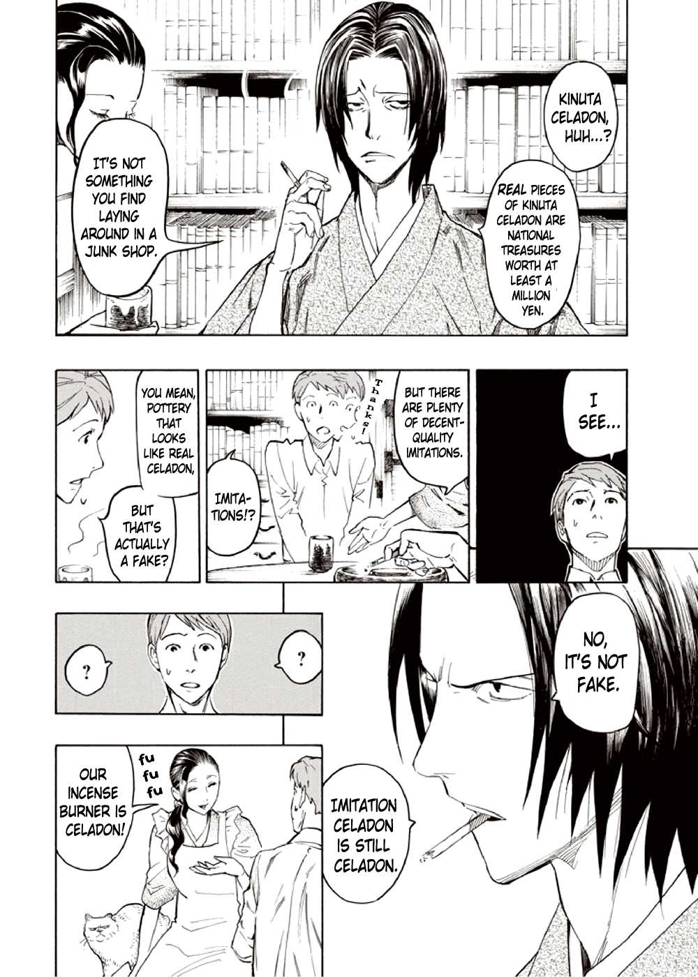 Hyakki Tsurezure Bukuro Chapter 5 page 34 - Chapter 5: The Case of the Jar Spirit - Part 1